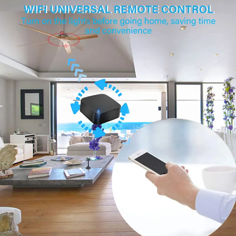 Imagem -05 - Tuya Inteligente Wifi ir Controle Remoto Mais Sensor de Umidade Temperatura Infravermelho Controle Remoto Funciona com Amz Alexa Casa do Google S06