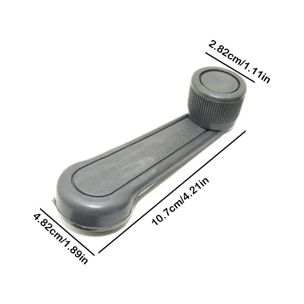 Manivela de janela de carro universal, conexão de janela de carro, substitui com junta, alavanca de porta, acessórios interiores automotivos, novo