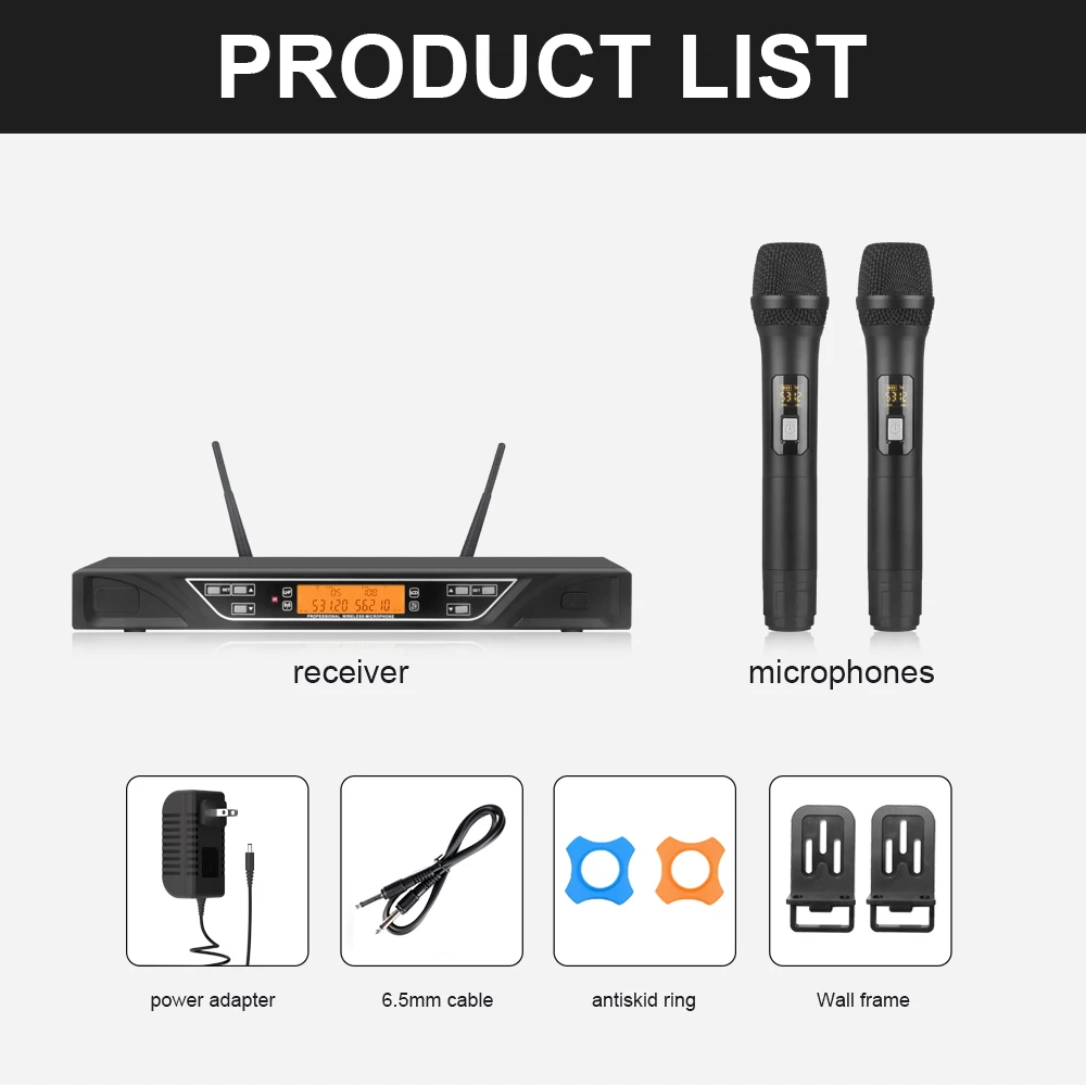UHF Wireless Microphone System — product detail 10