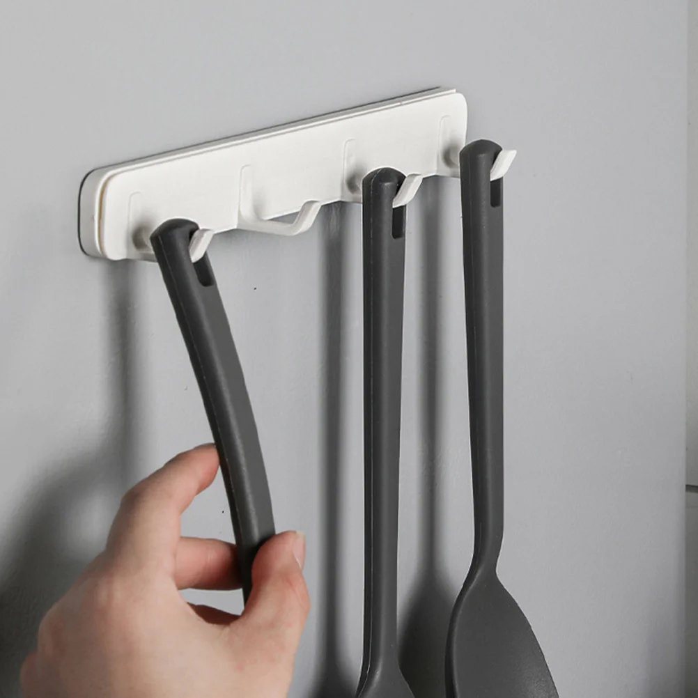 

3pcs Sliding Coat Hook Retractable Slide Rail Rack For Kitchen Bathroom Laundry Wardrobe Space-Saving Organizer Pull Out Closet