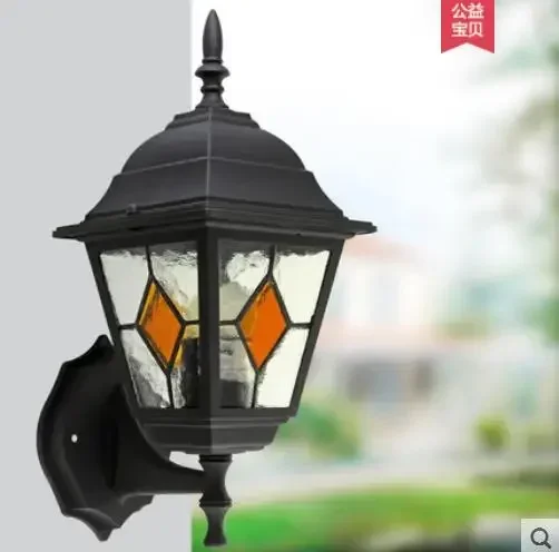 

Outdoor Wall Lamps Front Continental Retro Wall Lamp Villa Courtyard Balcony Corridor Outdoor Waterproof Garden Lights