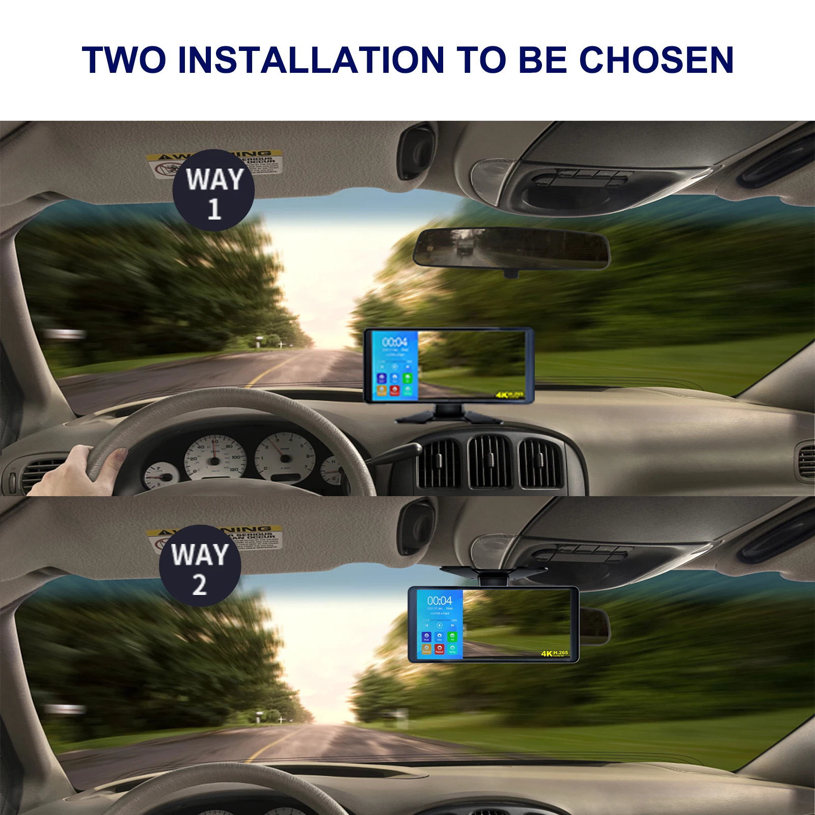 Manufacturer 12v-24V 10.36 Inches 2.5D 4CH Full HD 1080P Loop Video Recorder Touch Screen MP5 Vehicle DVR Monitor For Truck Bus