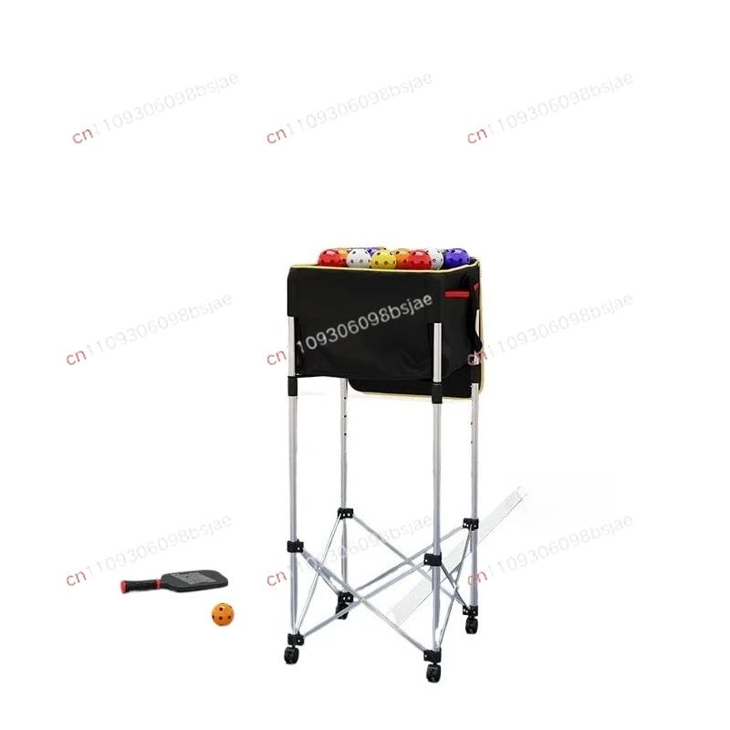 Pickleball Coach Car Multi-ball Training Basket Badminton Mobile Service Frame Ball Basket