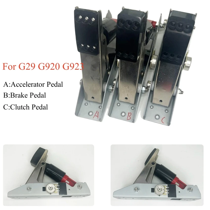 For G29 G920 G923 Accelerator Pedal /Brake Pedal /Clutch Pedal Accessories