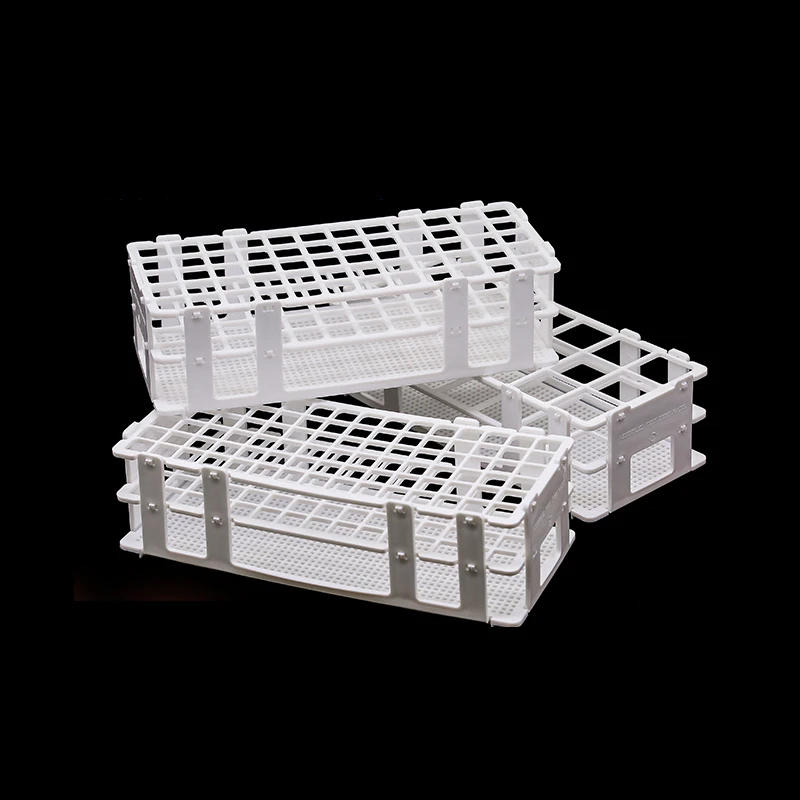 Supporto per Rack per provette in plastica a 3 strati supporto per Burette supporto per provette da laboratorio supporto per scaffali forniture per laboratorio