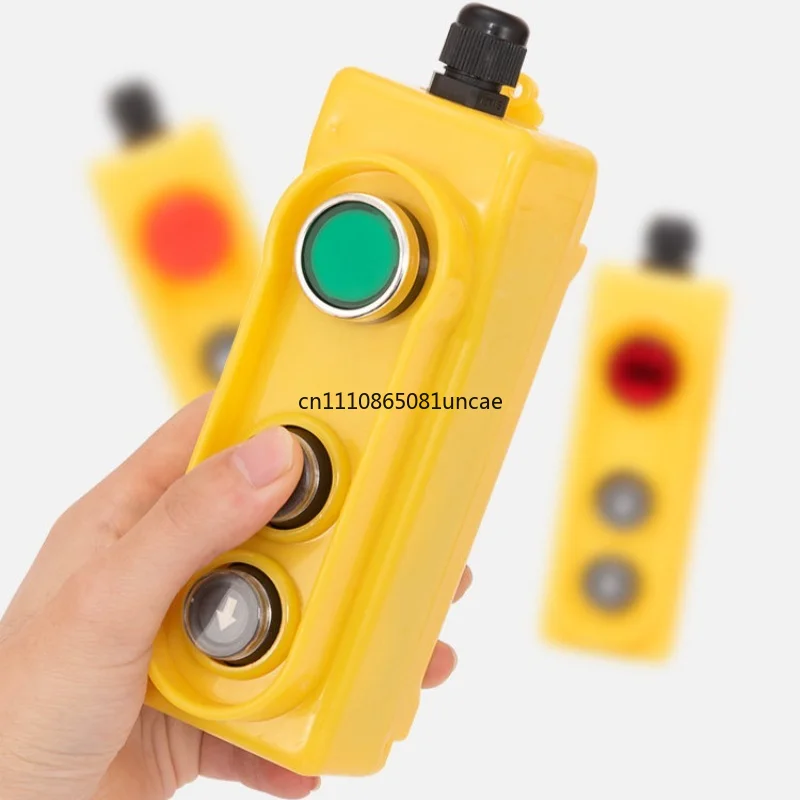 For 220V Electric Hoist Winch Lifting Machine Complete Switch Set With Force‑boost Emergency‑stop Voltage Display Function
