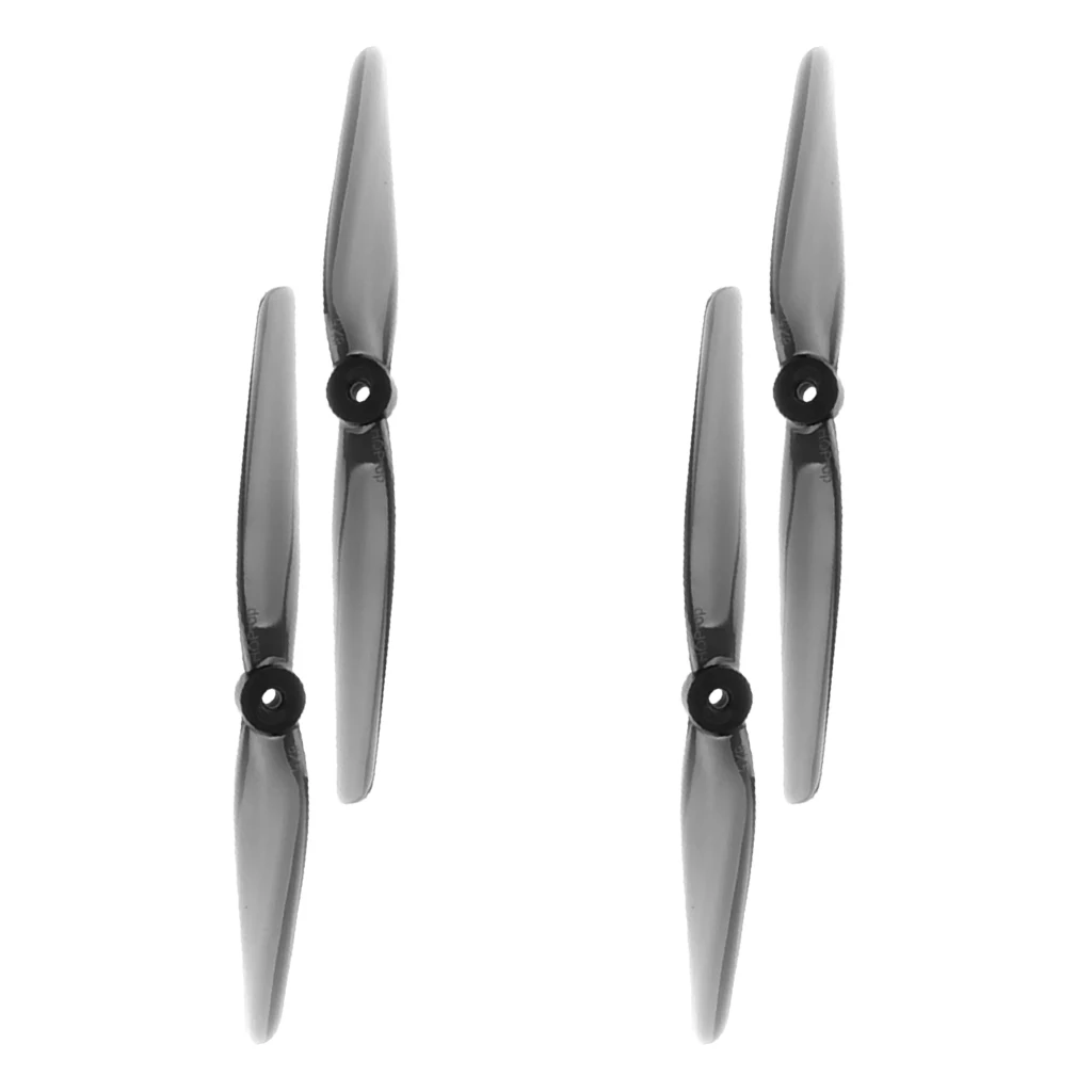 HQProp 4 Paar 8050 8X5 Hellgrau (4CW+4CCW) Polycarbonat 2-Blatt 8-Zoll-Propeller 5mm Schaft für FPV Freestyle Long Range DIY – Detail 1