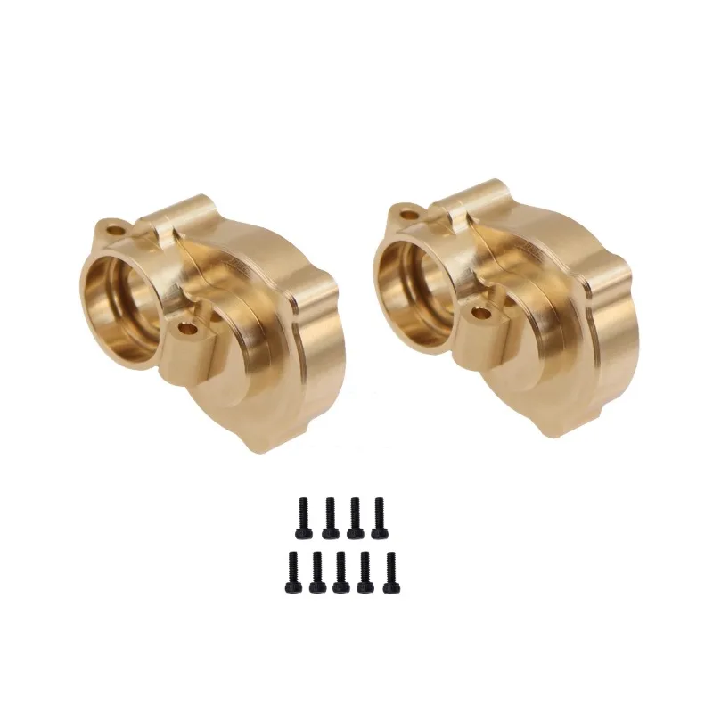 Metal CNC Brass Counterweight for 1/10 RC Crawler Car  Axle Front and Rear Steering Rear Axle Seat and Upgrade Accessories