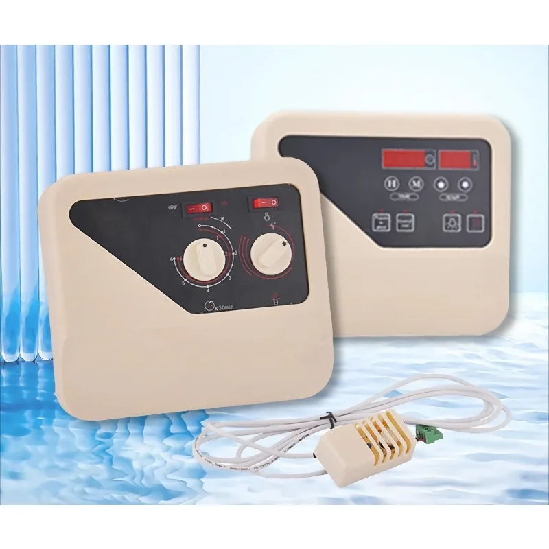 New Dry Steamer Knob Digital Display Controller Special Sauna Temperature Control Probe for Stability