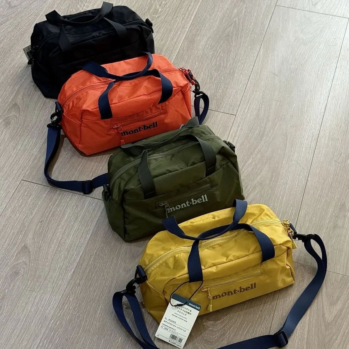 

Japanese bowling bag messenger bag handbag 5L nylon montbell waterproof shoulder bag