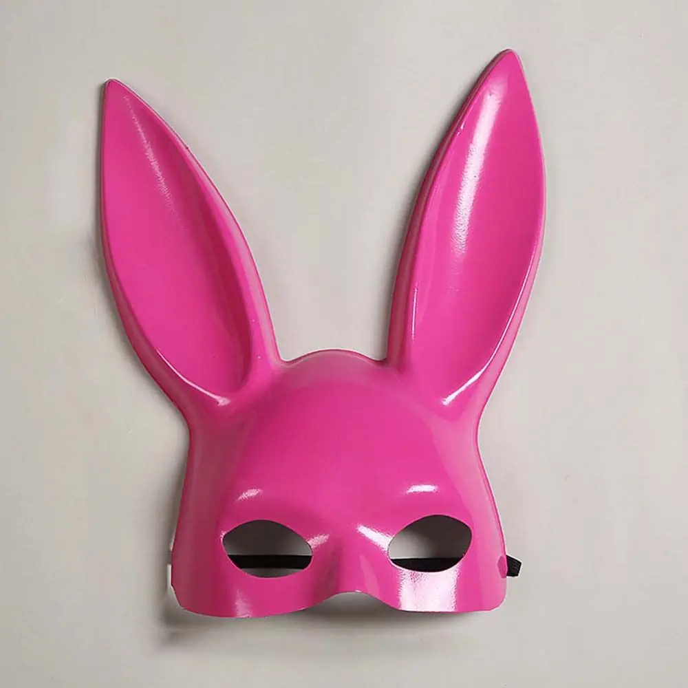 

Fashion Cosplay Props Party accessories Rabbit Ears Mask Halloween Mask Women Half Mask Bunny Mask