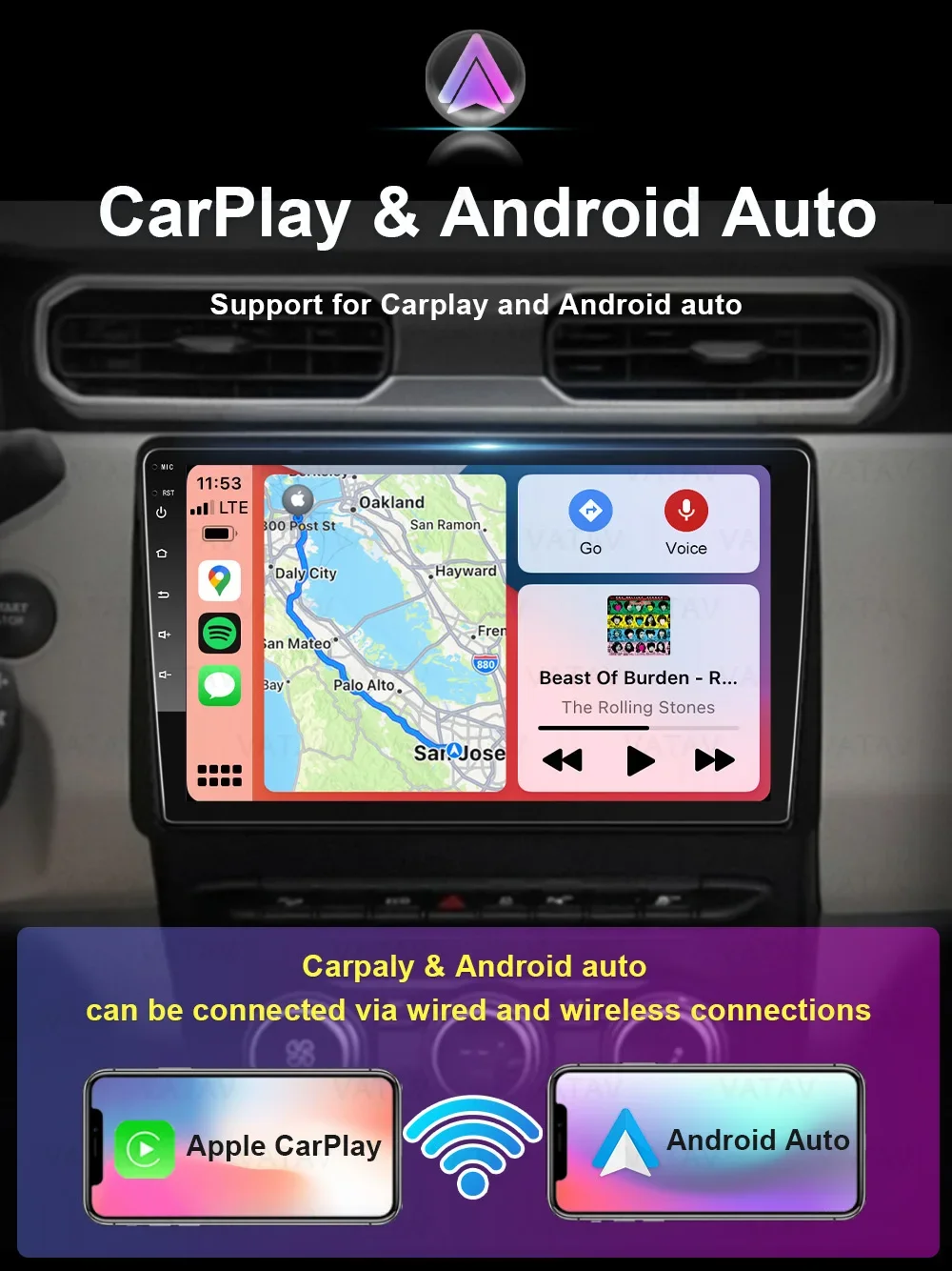 For Renault Duster HM 2 Arkana 2019 2000 2021 2022 Car Multimedia AI Voice Carplay Android Auto GPS Navigation Radio Head Unit