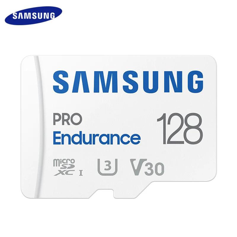 Карта памяти SAMSUNG PRO Endurance MicroSDXC, 64/128 ГБ, V10/V30