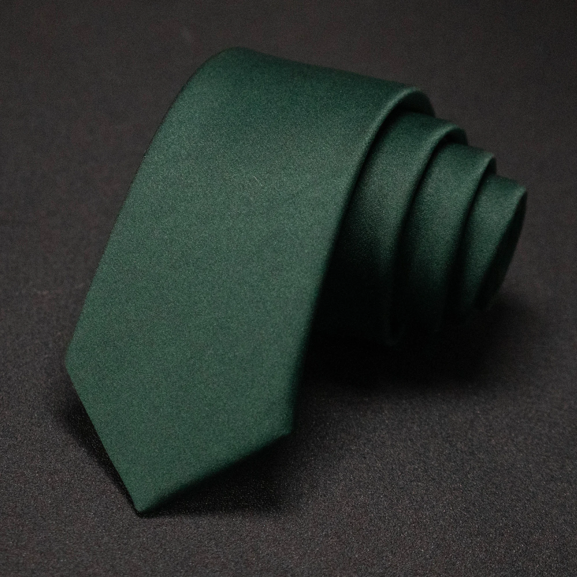 6cm Schmale Einfarbige Herren-Krawatte Blau Schwarz Schlichte Formelle Krawatte Mehrfarbig Optional Cosplay Rollenspiel Geschäft Hochzeit Party – Detail 15