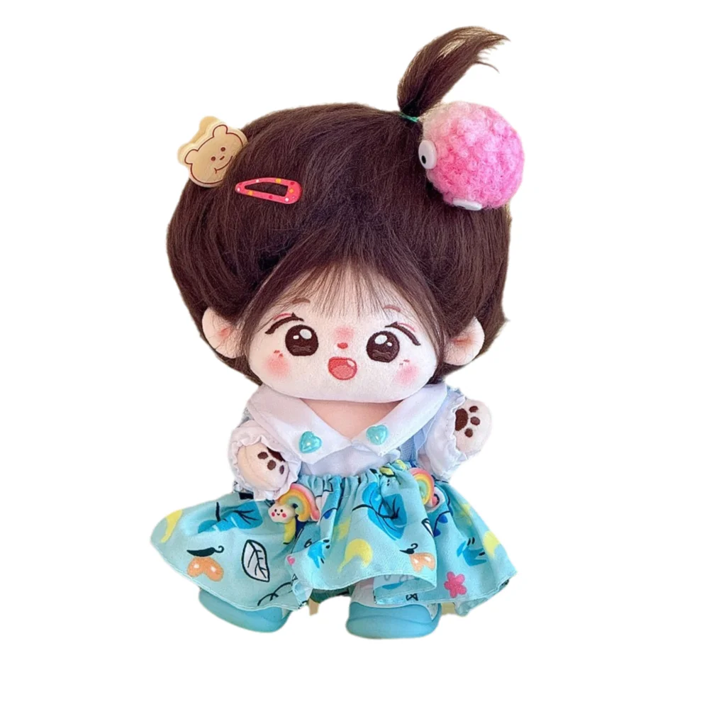 20CM Multicolor Clothes Cartoon Design Cotton Material Accessories Mini Size Texture Cap Mini Clothes