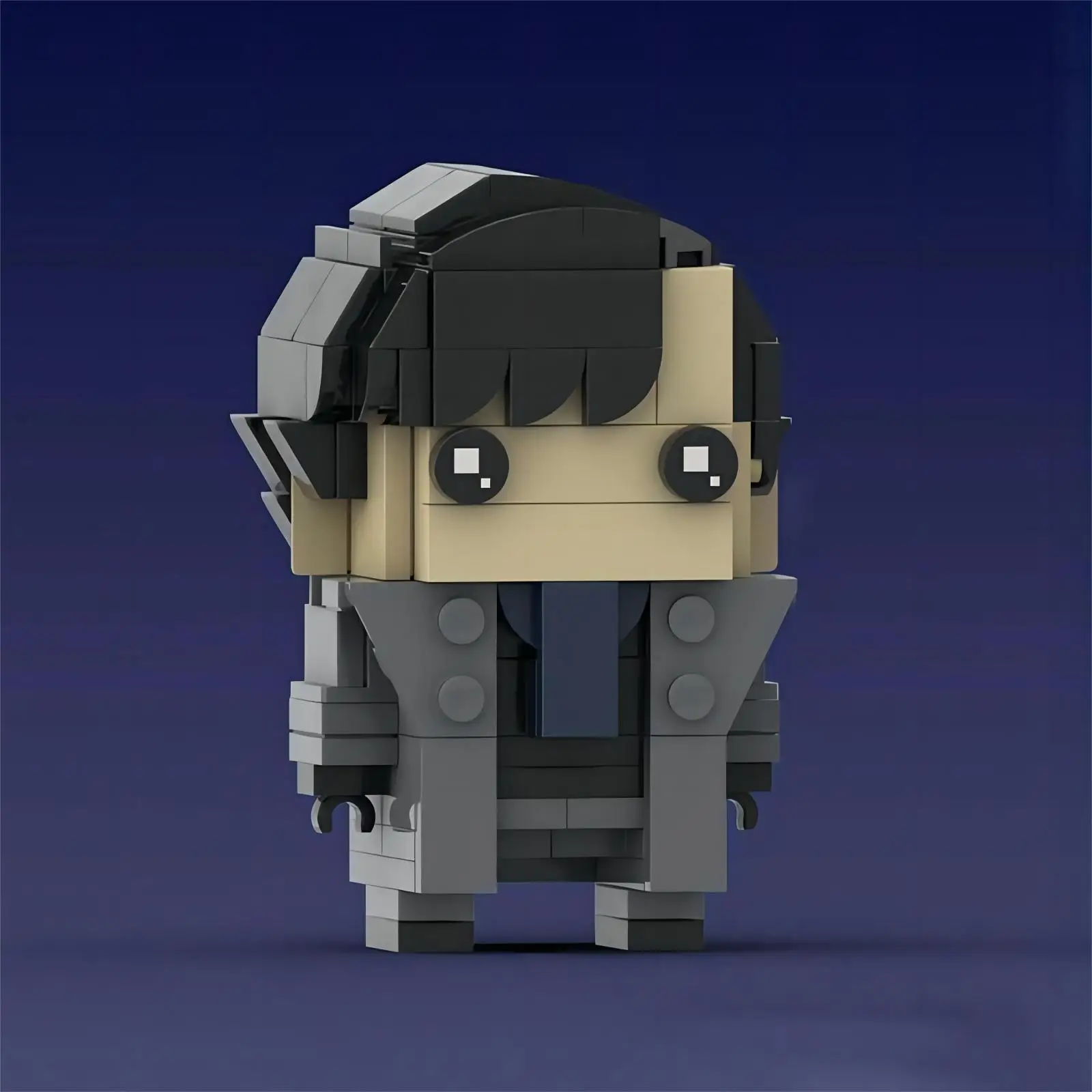 

MOC классический фильм эксперт детектив фигурка кирпичная голова Шерлок кукла строительные блоки модель детская сборная игрушка подарок на день рождения