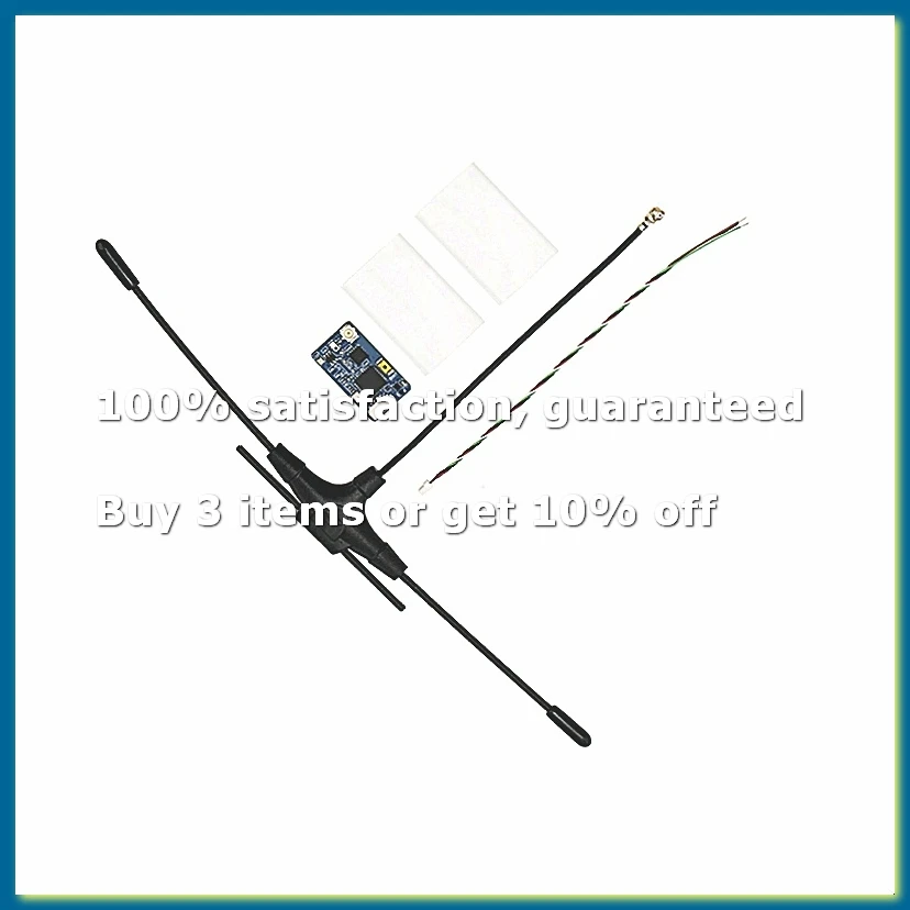 900/2400 ELRS Dual Band Nano Receiver Single Antenna Multi-Frequency RX Receiver 100MW Backhaul for RC FPV Drone-DT30