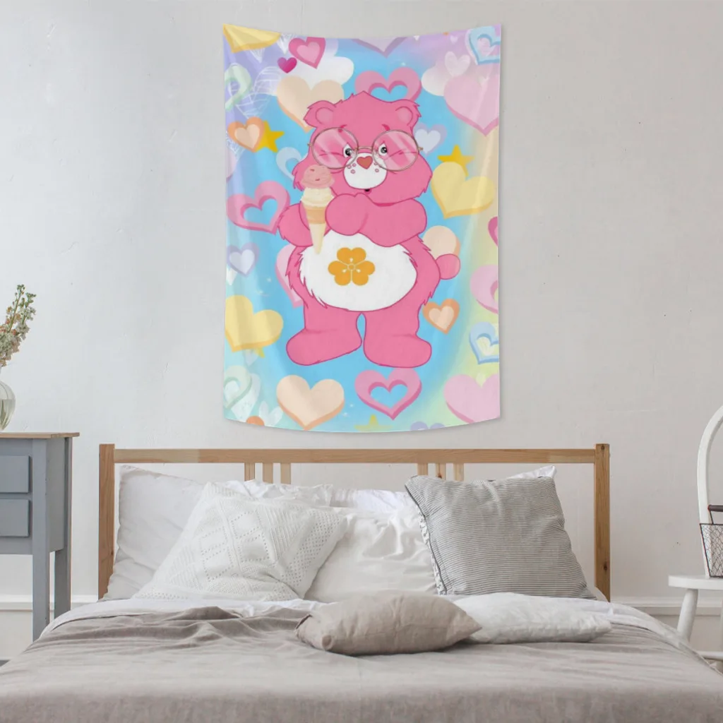 

Care Bears Tapestry Room Ornaments Decoration Bedroom Wall Décor