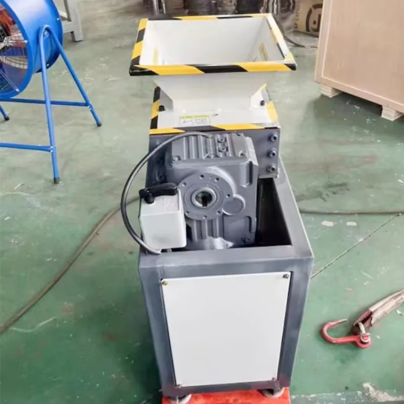 Pvc Sheet Plastic Profile Sheet Crusher Mill Pellet Making Machine With Storage Silo Crusher Pellet Making Machine PLC