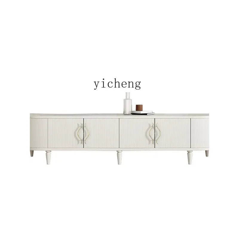 GZ-26  Solid Wood TV Cabinet Storage Living Room Coffee Table TV Cabinet Set