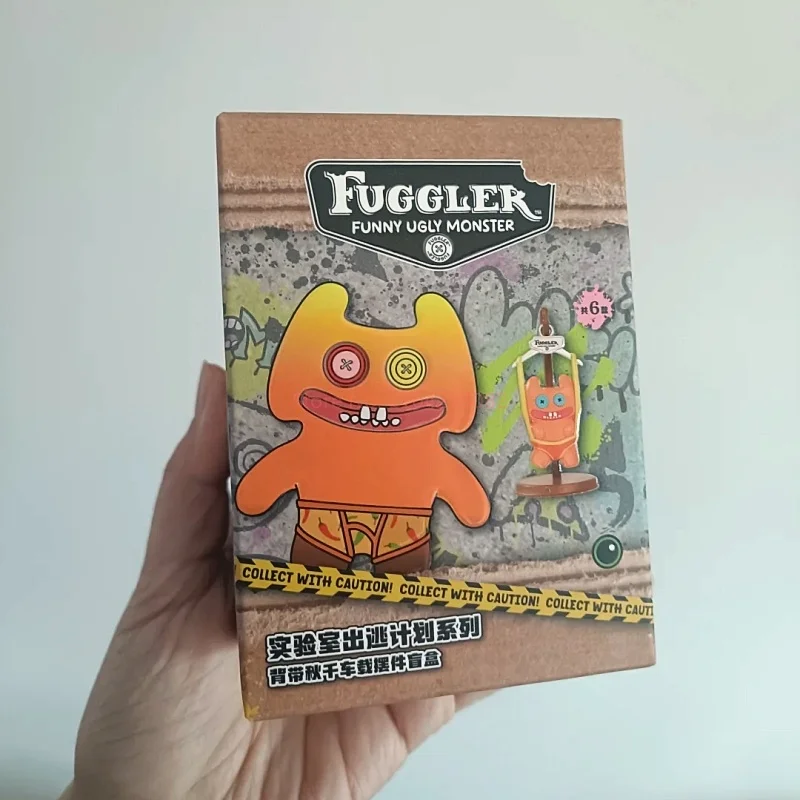 Official Fuggler X Jaka Blind Box Ugly Cute Monster Figure Car & Desk Decoration Ornament Collectible Model Lovely Birthday Gift - view 5