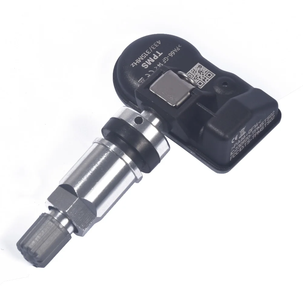 TPMS Sensors MX-Sensor 2 in 1 Metal Rubber Stem Programmable Screw-in Tire Pressure Monitoring Sensor TS408 TS600 TS508