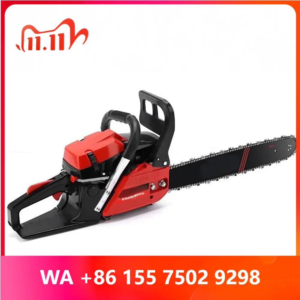Lightweight Industrial Petrol Chain Saw Cutting Trees Cordless Den Auto Chain Lubrication Brushless Motor 16 Guide