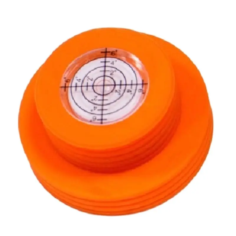 B63B-LP Disc Stabilizer Universal Silicone LP Recording Stabilizer With Level Stabilizer Clamp For Vinyl Record Turntable