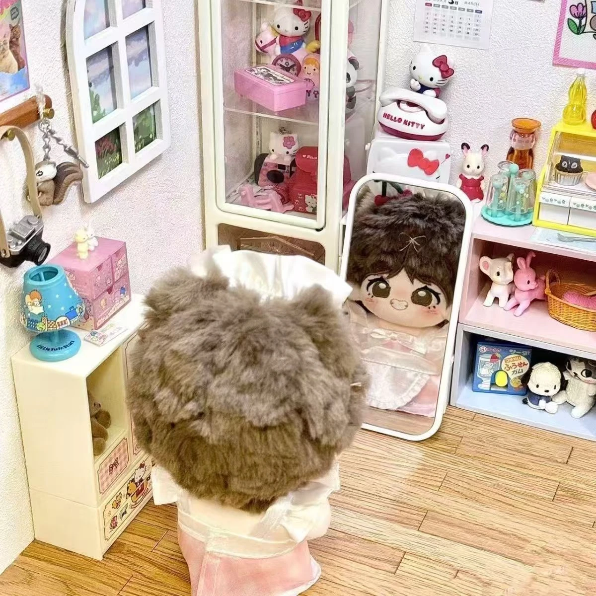 10 cm große, hübsche Stoffpuppen, Jungen-Idol, niedliche Baumwollpuppe, Rucksack-Ornament, Kindergeburtstagsgeschenk, DIY-Geschenk, Anhänger für Erwachsene