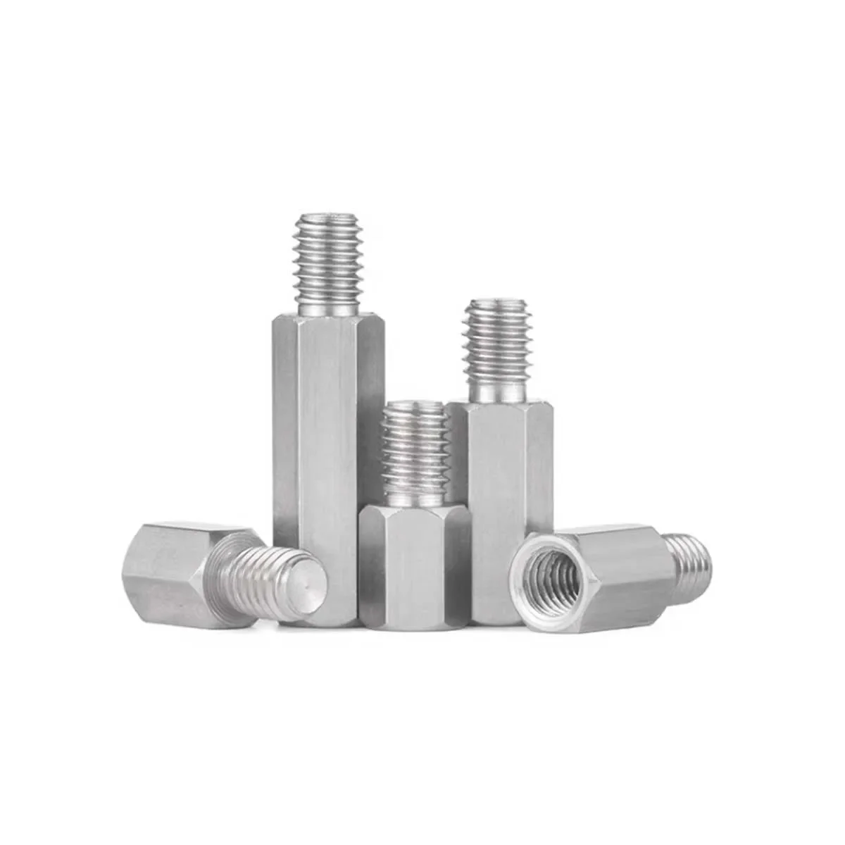 

304 Stainless Steel Single Head Hexagonal Bolt/Chassis Motherboard Connection Isolation Threaded Column M4M5M6