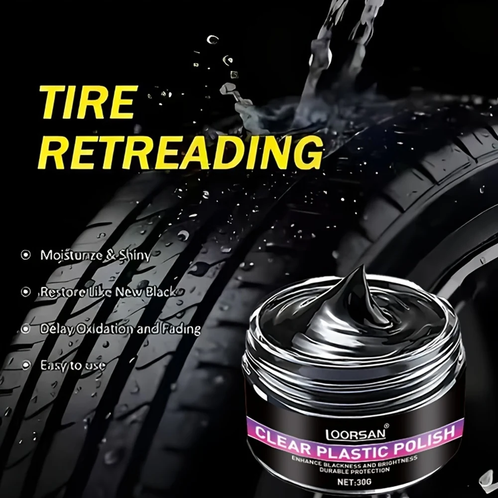 A Set of Automotive Repair Tools for Tyres, Also Suitable for Car Doors, Dashboards, Steering Wheels And All External Black Plas