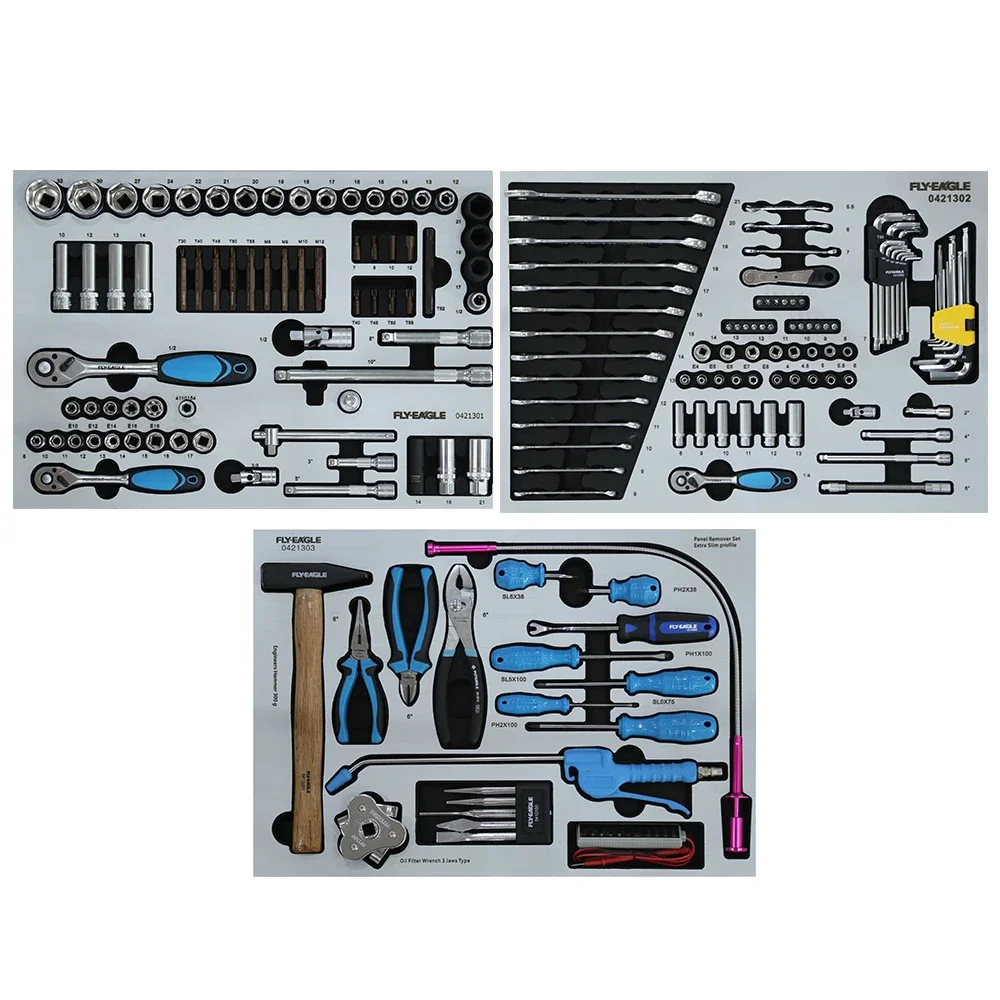 172pcs Hand Tool Sets Carton Box,carton Box Repair  Accept any Combination Chrome Plated Whole Life General JS-1509 CN;ZHE