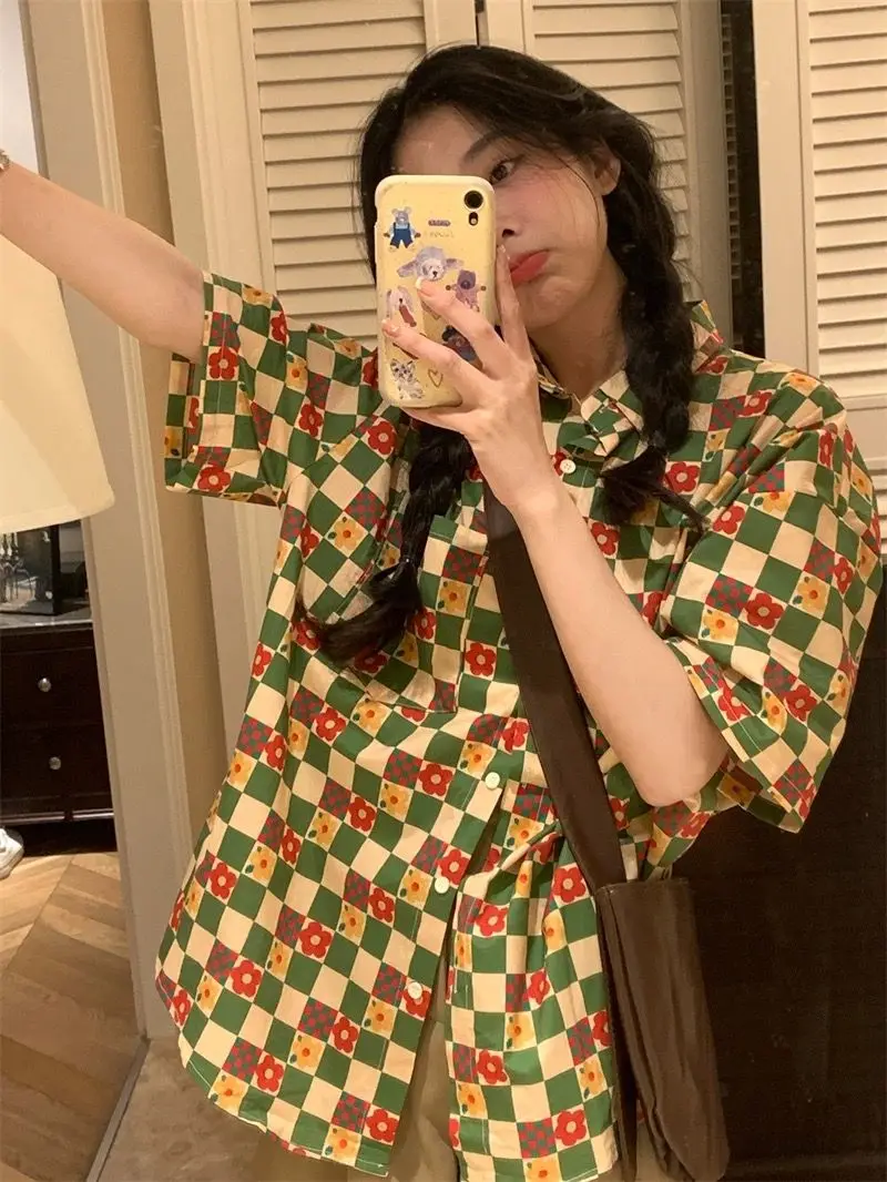 

Shirts Women Chiffon Frill Neck Bishop Sleeve Tucked Waist Garden Picnic Sweet Blouse For Young Girls Romantic Spring Outing