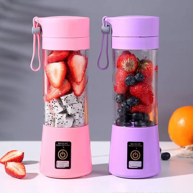 Mini Juicer Portable Blender Fruit Milkshake Handheld Electric Juicer USB Rechargeable Multifunction Blender Kitchen supplies image 2