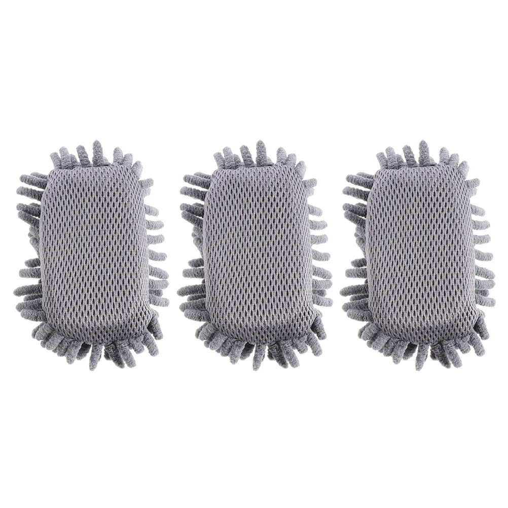 3Pcs Blackboard Eraser Chenille Cloth School Board Cleaner Chalk Cleaner Office Home Use School Blackboard Eraser