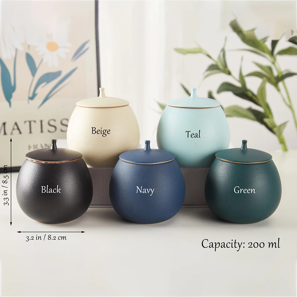 شخصية السيراميك الحيوانات الأليفة تذكار الكلب القط الطيور الجرار مخصص السيراميك Mmini الحيوانات الأليفة الجرار القط أرنب خنزير رماد الأثار #5