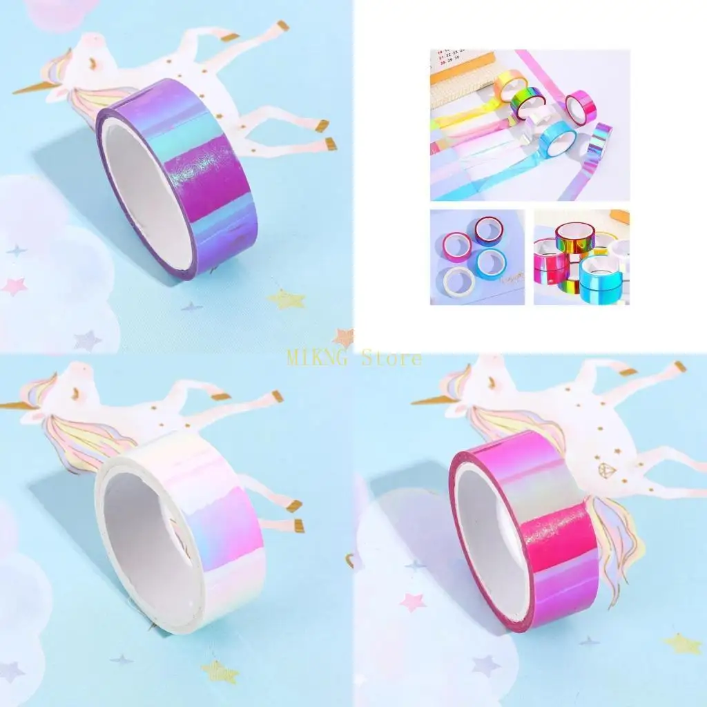 소년 소녀 DIY 프로젝트 코딩 및 예술 장식을위한 다중 색상 마스킹 테이프 최고의 판매