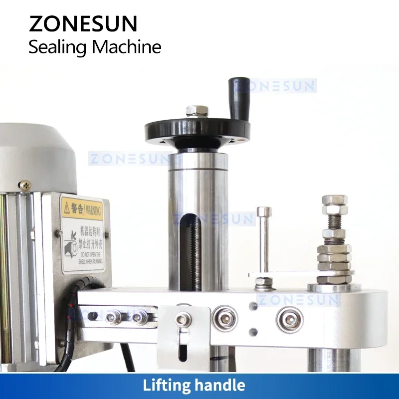 ZONESUN ZS-EVC1 Electronic Vial Crimping Machine 20mm Glass Bottle Flip Off Cap Sealing Machine