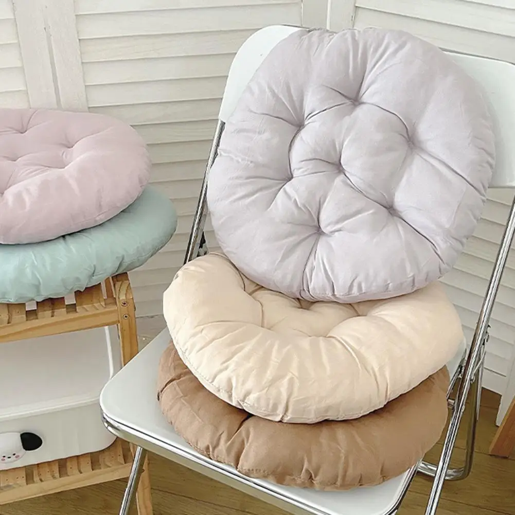Breathable Chair Cushion for Long Sitting Soft Chair Cushion for Office Chair Cushion with Straps Soft Square Seat for Office
