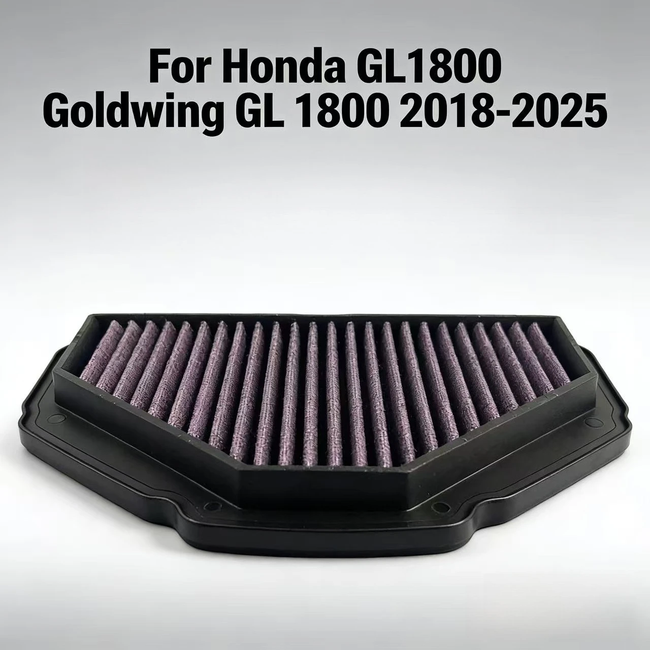 

For Honda GL1800 Goldwing GL 1800 2018-2025M otorcycle Air Filter Cleaner High Flow Non-woven Fabric Air Intake Filter Element