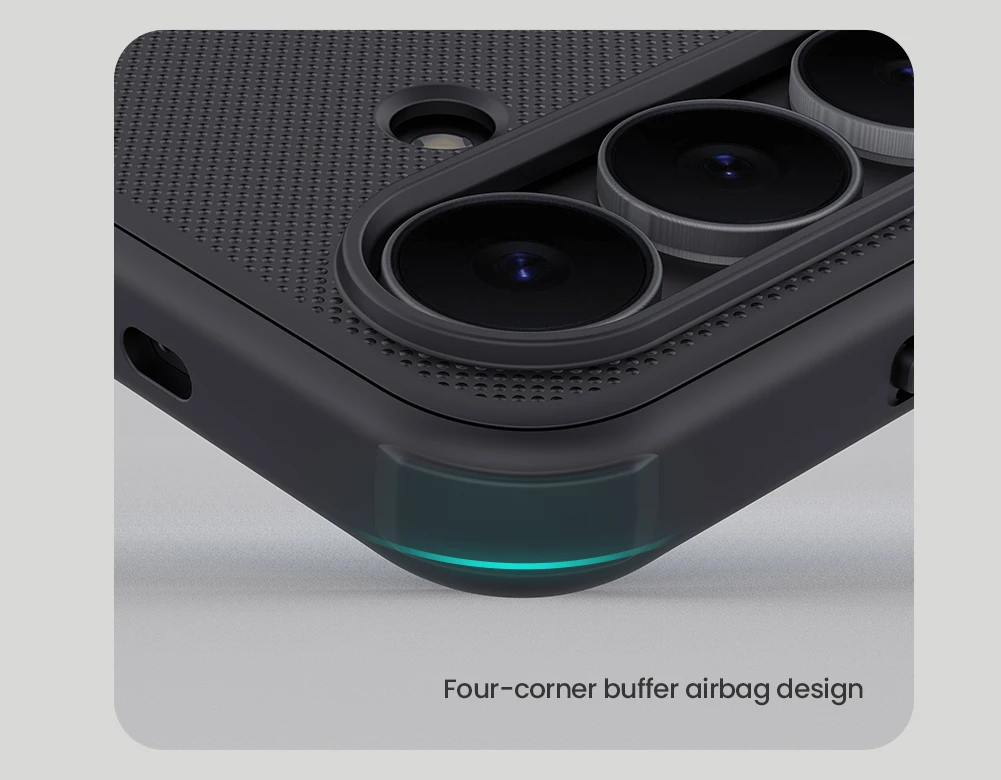 Für Samsung Galaxy S25 FE 5G Nillkin Hülle Hard PC Super Frosted Shield Pro Ultradünne 360-Grad-Rückseite mit mattem Schutz