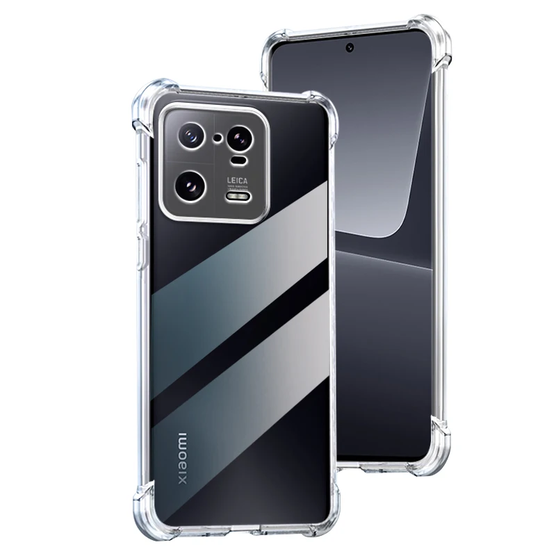 Handyhülle für Xiaomi Mi 13 Ultra 12 Lite 12T Pro 11T 11Tpro, stoßfeste, ultradünne TPU-weiche, klare Rückseite