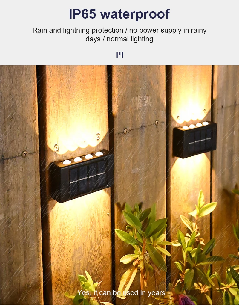 Solar Powered 8/10/12/16led Solar Lamps Illuminate Luminous Lighting Home Decoration Solor Led Light Outdoor Waterproof