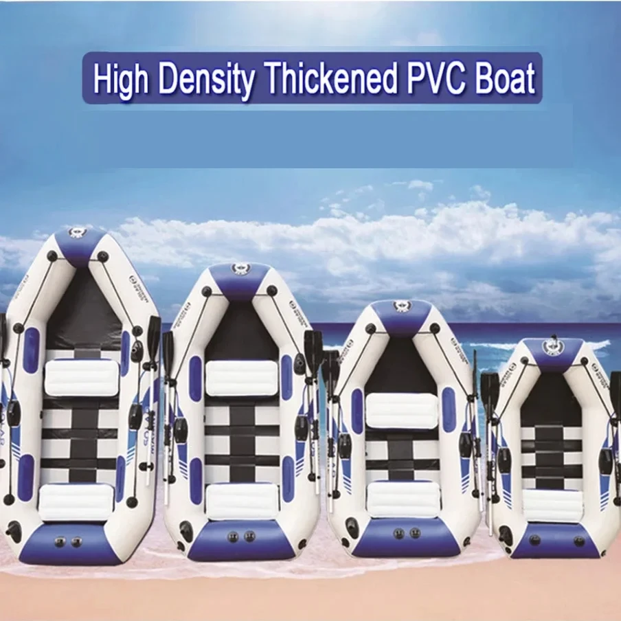 لـ PVC-Schlauchboot، 3-lagige aufblasbare Fischerboote، laminierte، schleißfeste Kajakbotefani 2–6 Person، Kazak، Ruderka