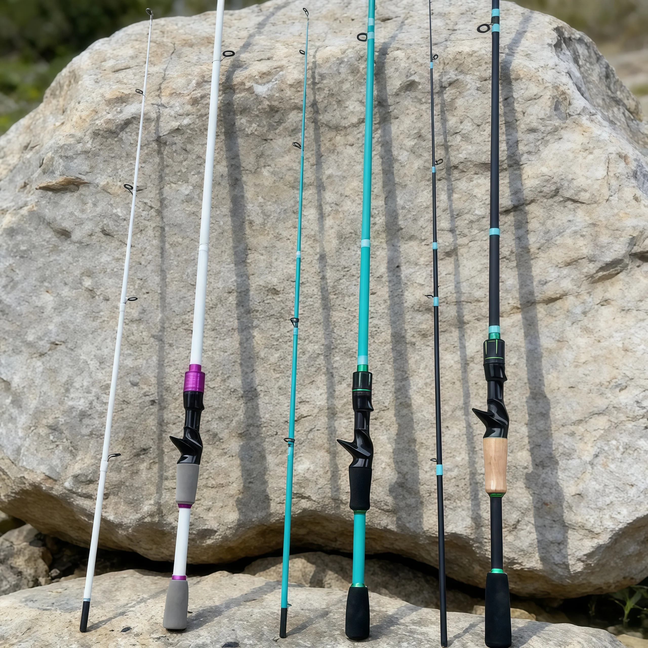 4/5 Abschnitte Carbon Fiber Spin/Casting Köder Angelrute ML Power Action Karpfen Feeder Pole mit EVA Griff für Bass Forelle Geschenk