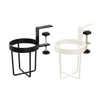 Clip on Desk Cup Holder Water Bottle Holder Easy Installation Drinking Cup