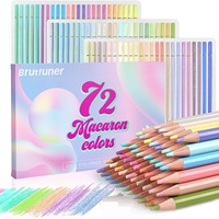 12/24/50/72 Macaron Pastel Colored Pencils Professional Soft Core for Sketching Shading