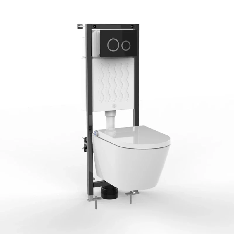 

Chinese Toilet Suppliers New Design Sanitary Wares Wall Hung Smart Toilet For Hotel Home Office