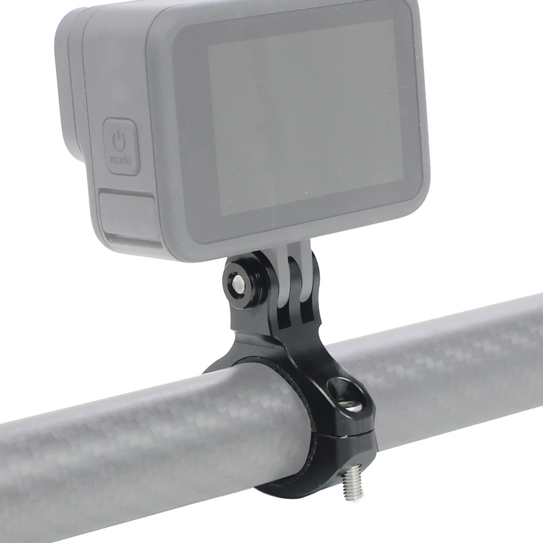 2x CNC-Fahrradlenkerhalterung für 18,5-33mm Rohre, Fahrrad- und Motorradhalterung aus Aluminium mit M5-Schraube für GoPro und DJI Action-Kameras – Detail 10