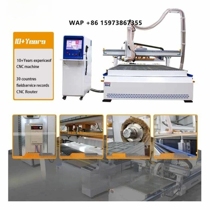 Automatic CNC Drilling Machine for Wood Panel Line Boring and Hole Drilling High Efficiency Jinan M-shine
